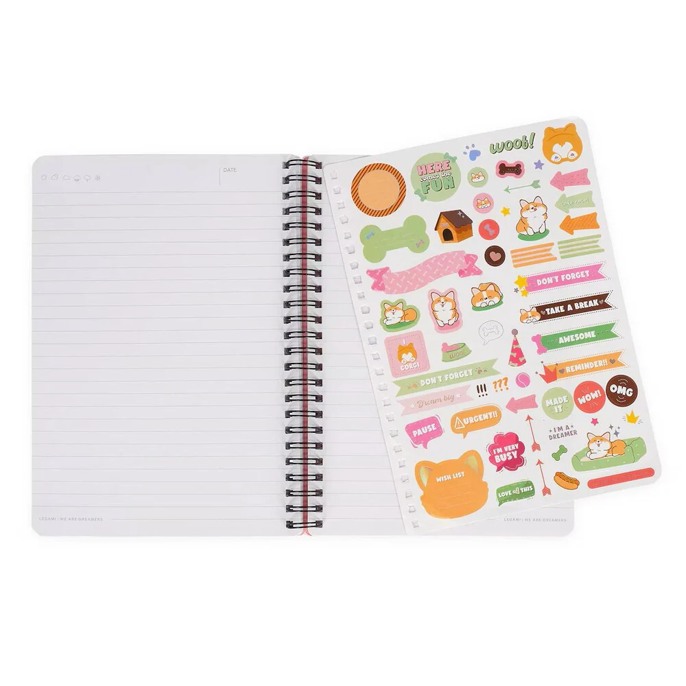 Libreta A5 con Anillas Corgi Legami - Image 2