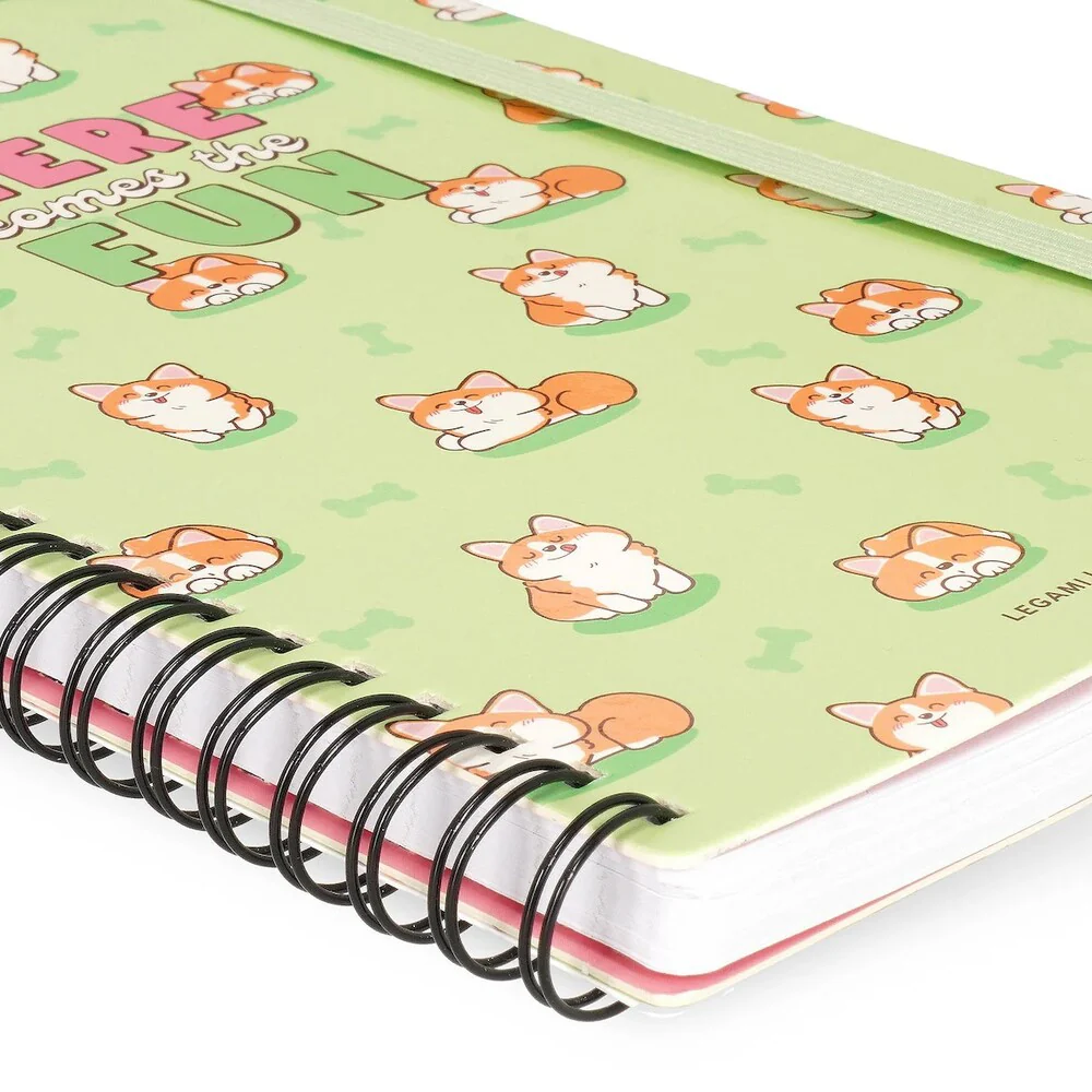 Libreta A5 con Anillas Corgi Legami - Image 3