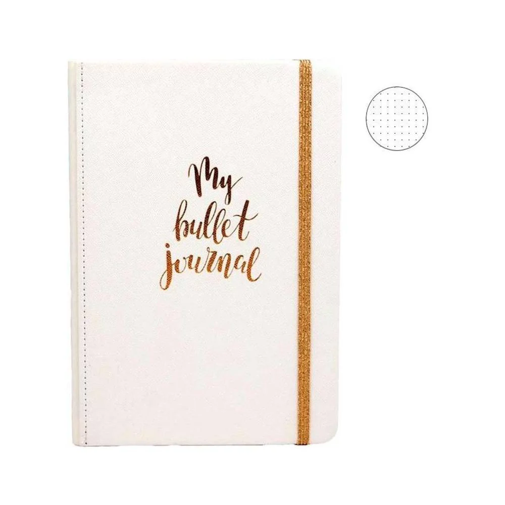 Libreta Blanca A5 My Bullet Journal