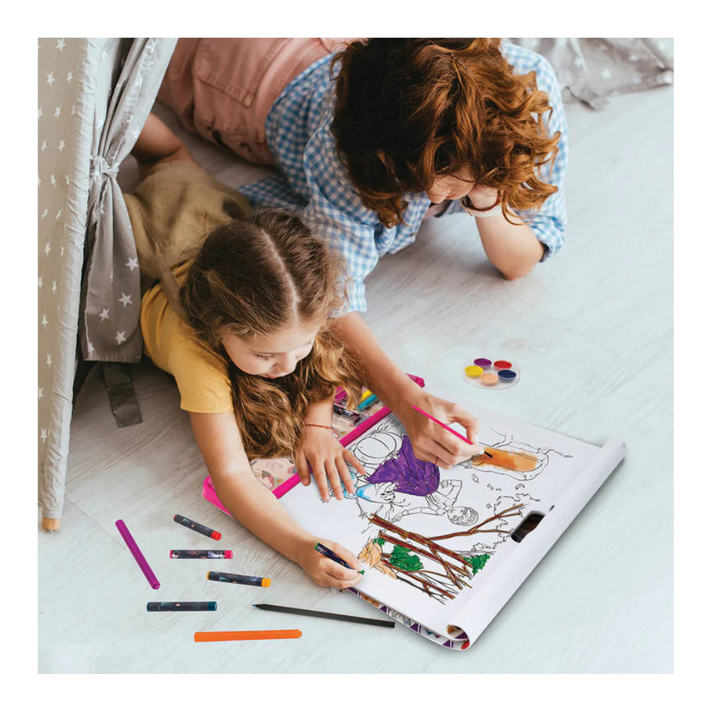 Libro Actividades para Colorear Disney Frozen GigaBlock - Image 2