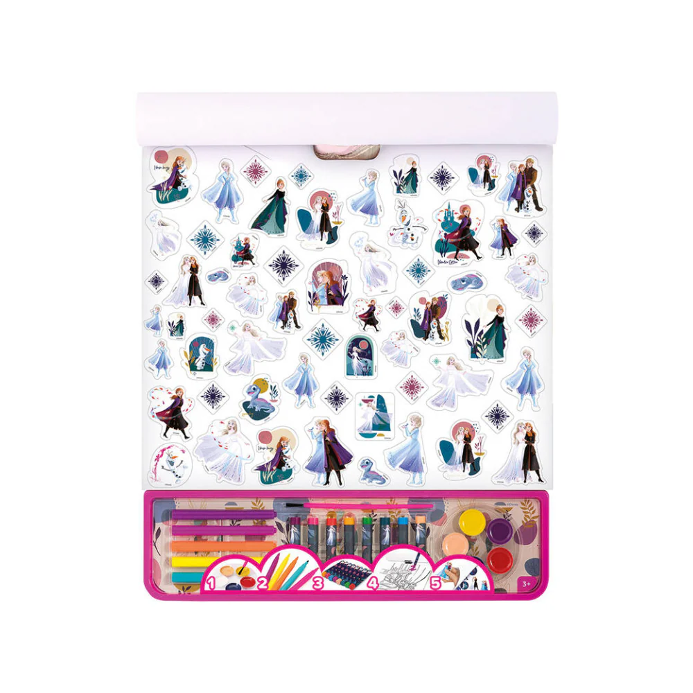 Libro Actividades para Colorear Disney Frozen GigaBlock - Image 4