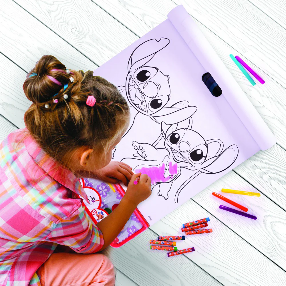 Libro Actividades para Colorear Disney Stitch Gigablock - Image 2