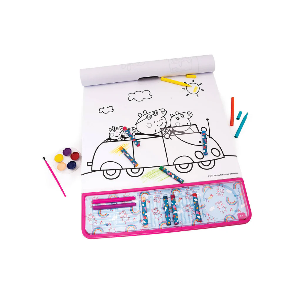 Libro Actividades para Colorear Peppa Pig Gigablock - Image 2