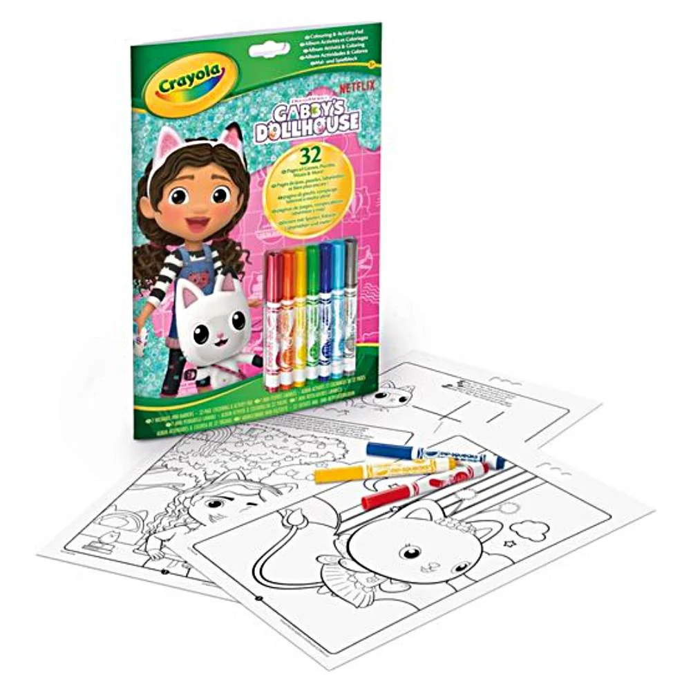 Libro Actividades y Colorear Gabby's Dollhouse Crayola - Image 2