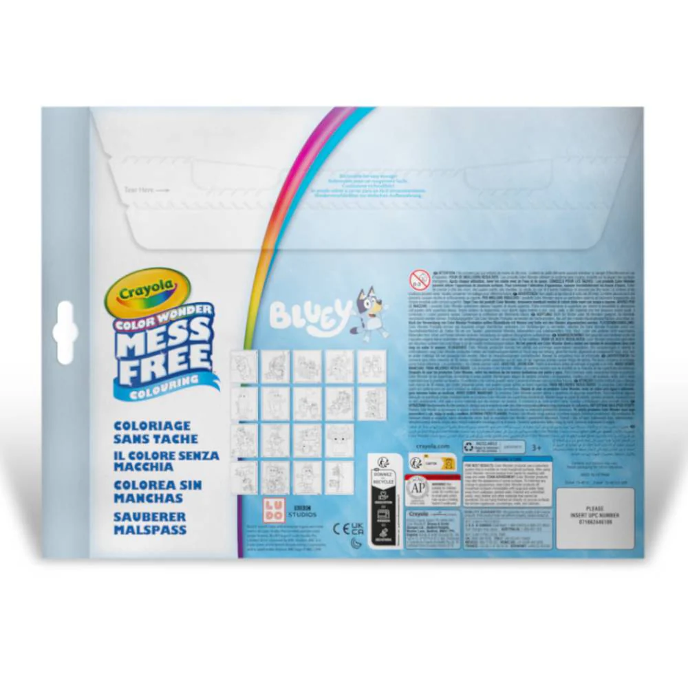 Libro Actividades y Colorear Números Bluey Crayola - Image 3