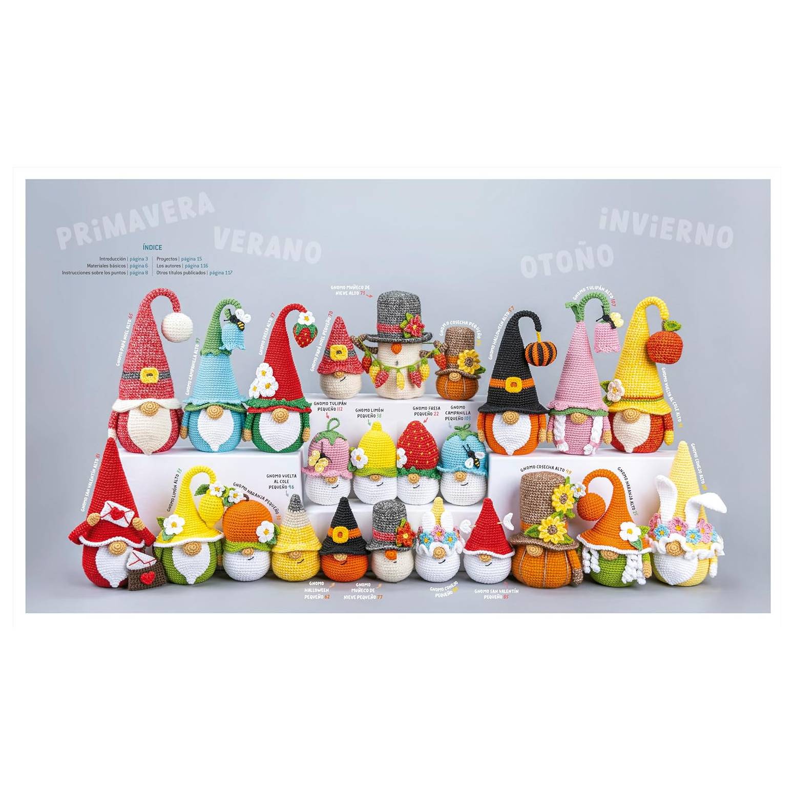 Libro Amigurumi Gnomos Editorial El Drac - Image 2