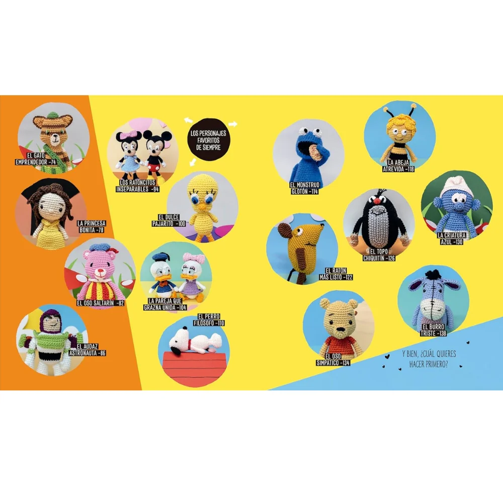 Libro Amigurumi Personajes Favoritos para Niños El Drac - Image 3