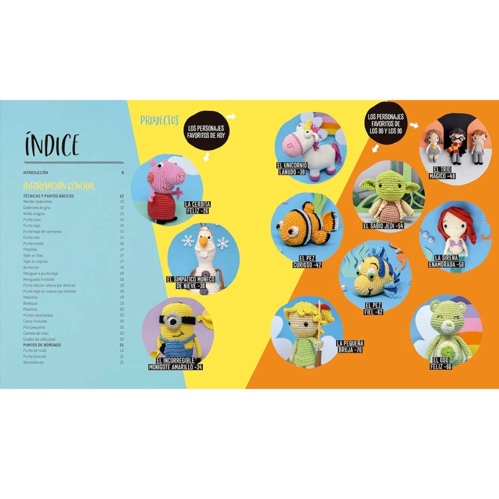 Libro Amigurumi Personajes Favoritos para Niños El Drac - Image 4