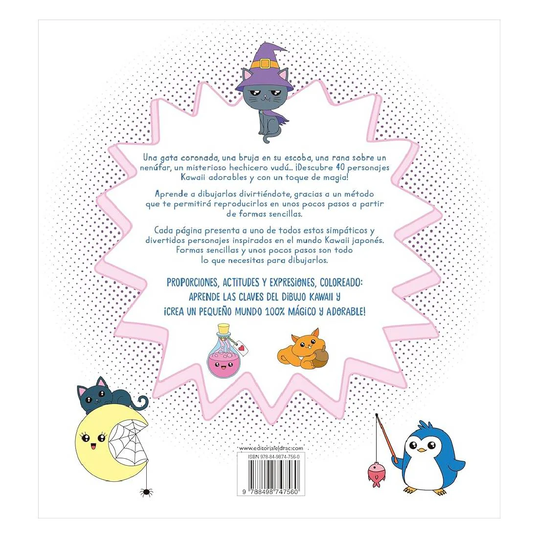 Libro Aprender a Dibujar Personajes Kawaii El Drac - Image 4