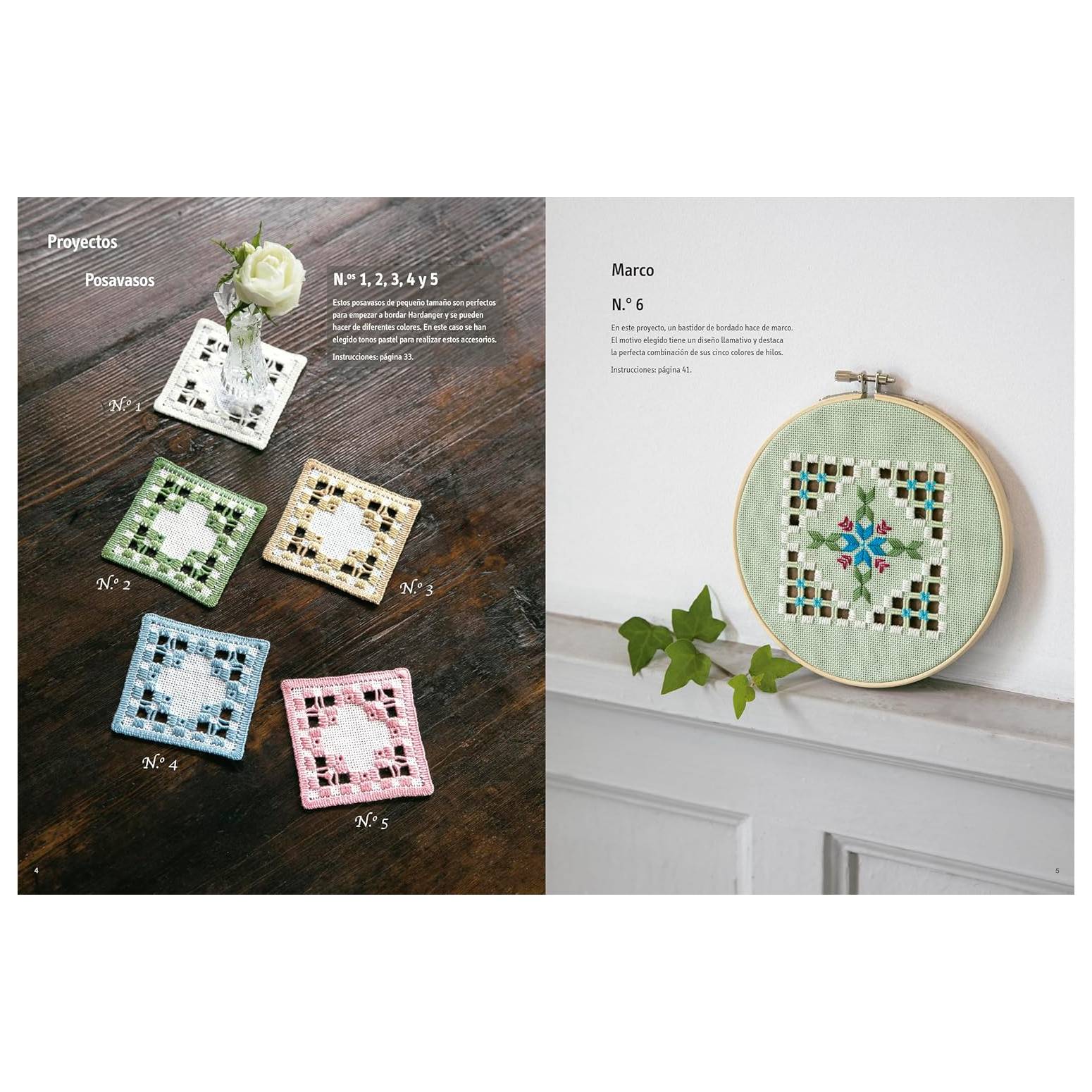 Libro de Bordado Hardanger Editorial El Drac - Image 2