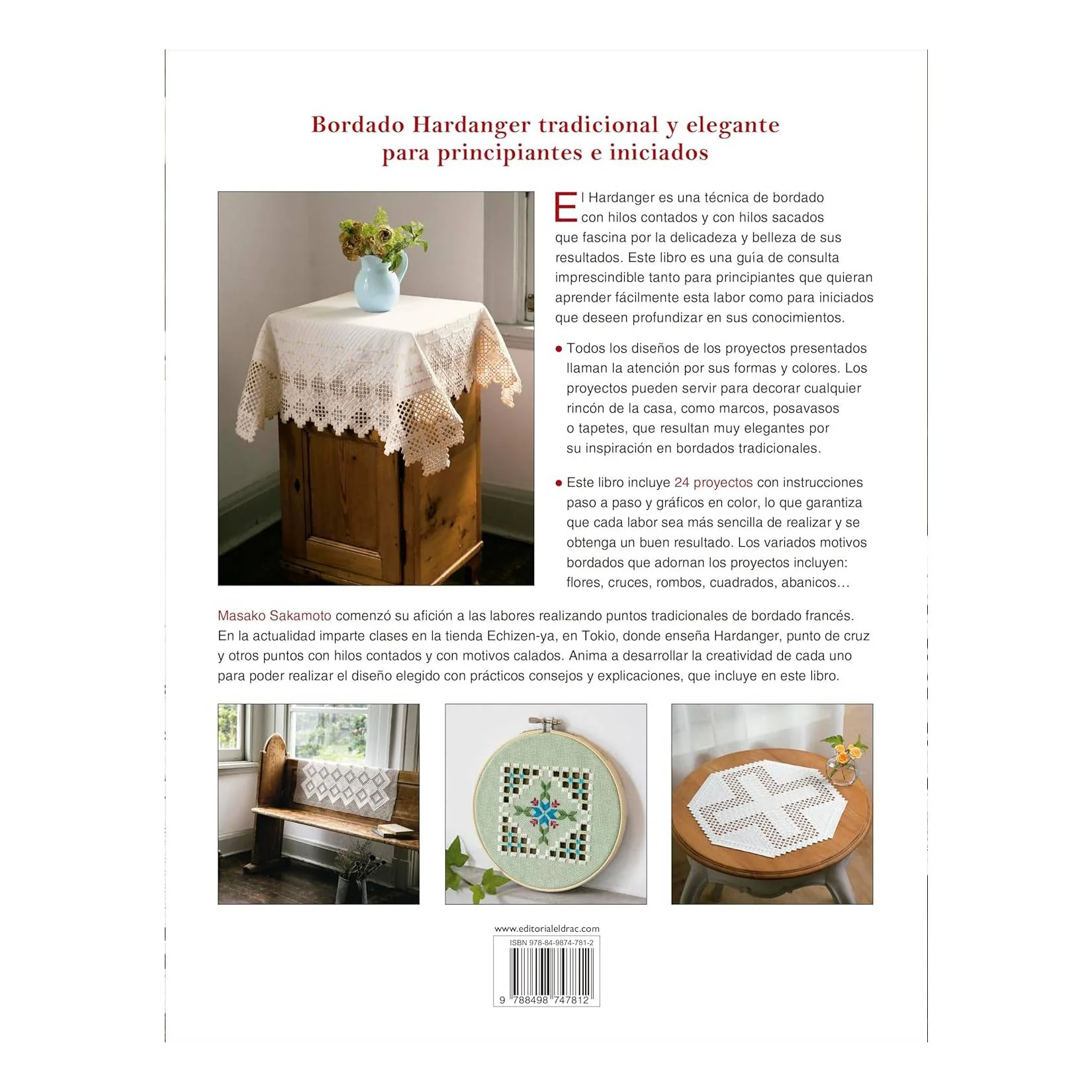 Libro de Bordado Hardanger Editorial El Drac - Image 7
