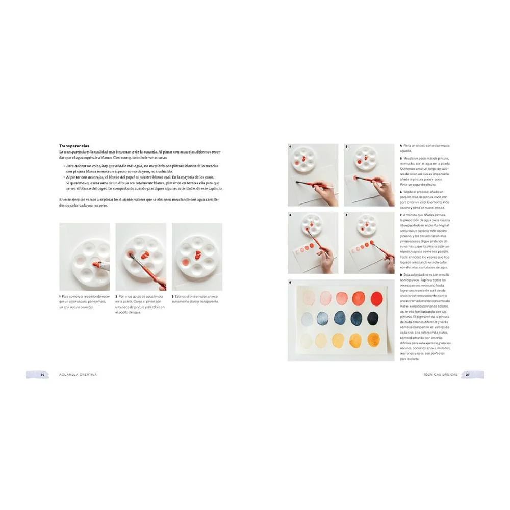 Libro Guía Acuarela Creativa Logilibro - Image 4