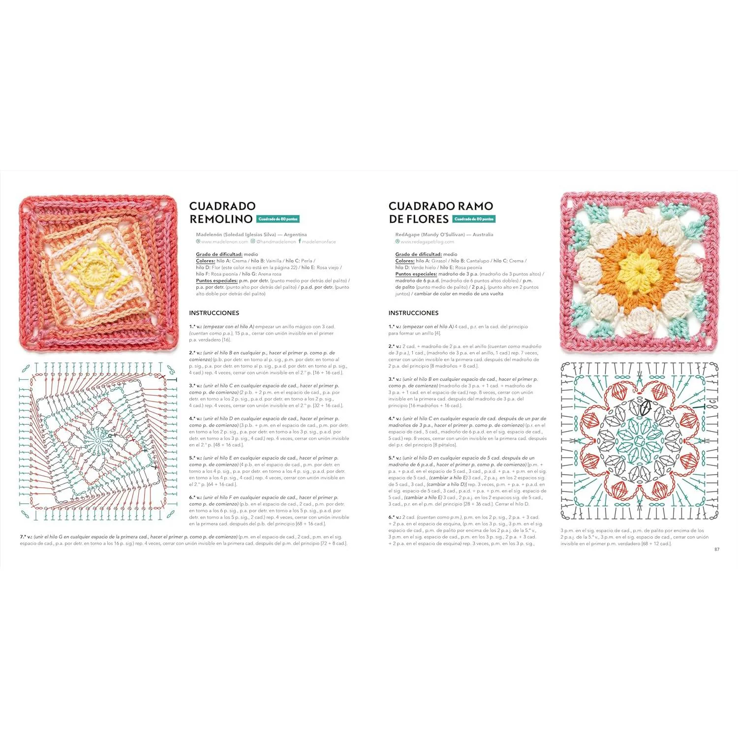 Libro Guía Completa de los Granny Squares El Drac - Image 6