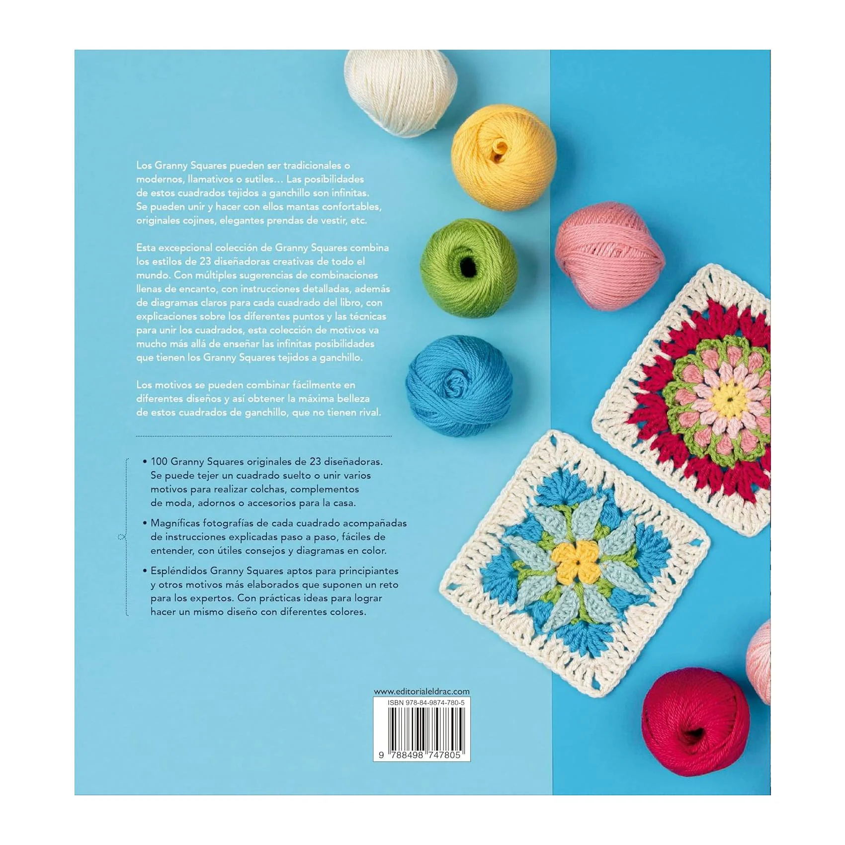 Libro Guía Completa de los Granny Squares El Drac - Image 7