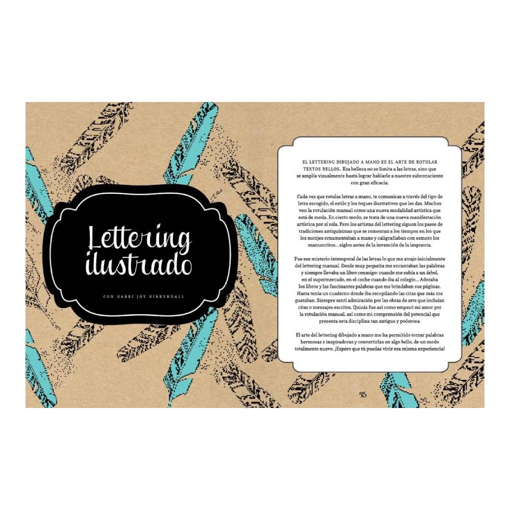 Libro Lettering Creativo Técnicas Trucos Logilibro - Image 3