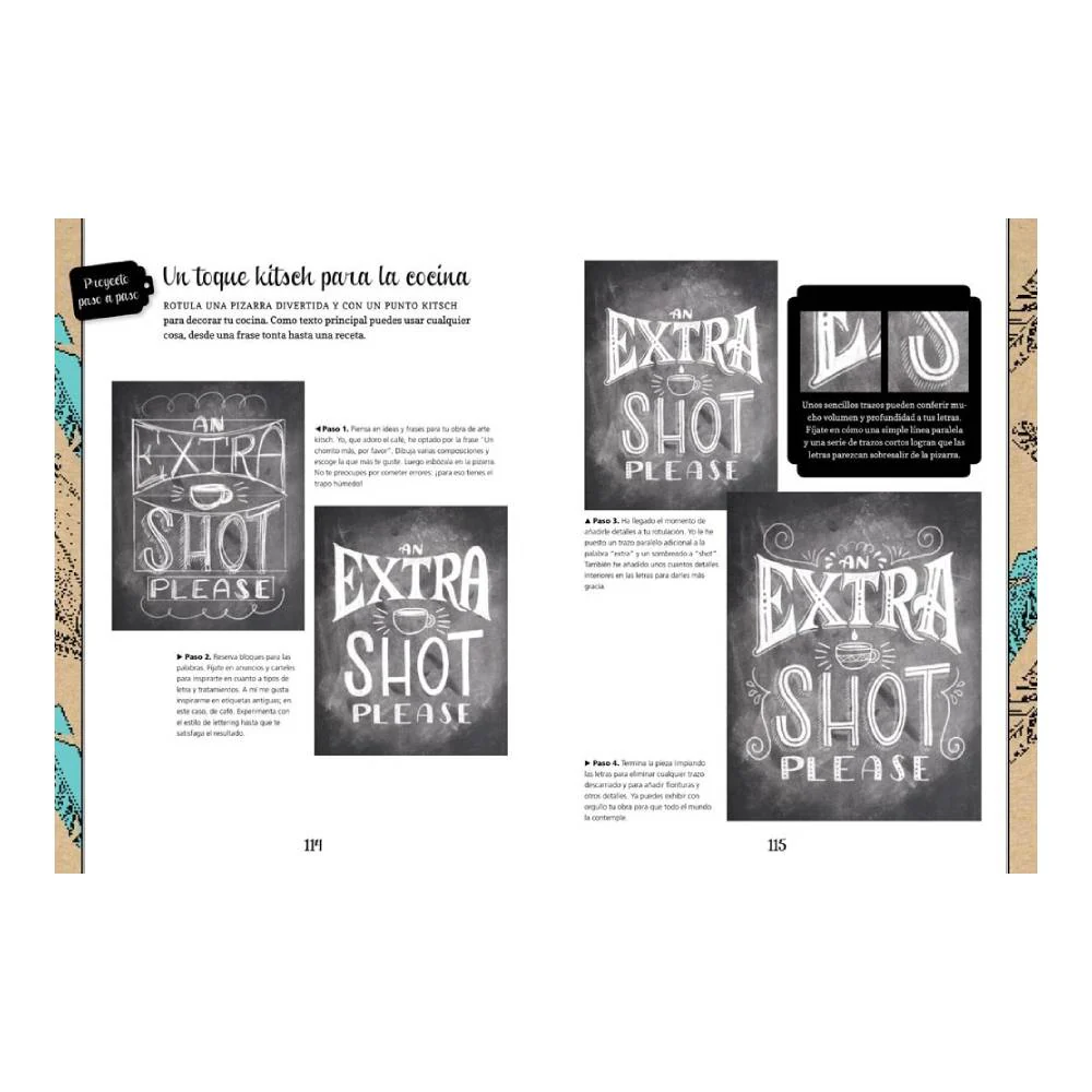 Libro Lettering Creativo Técnicas Trucos Logilibro - Image 4
