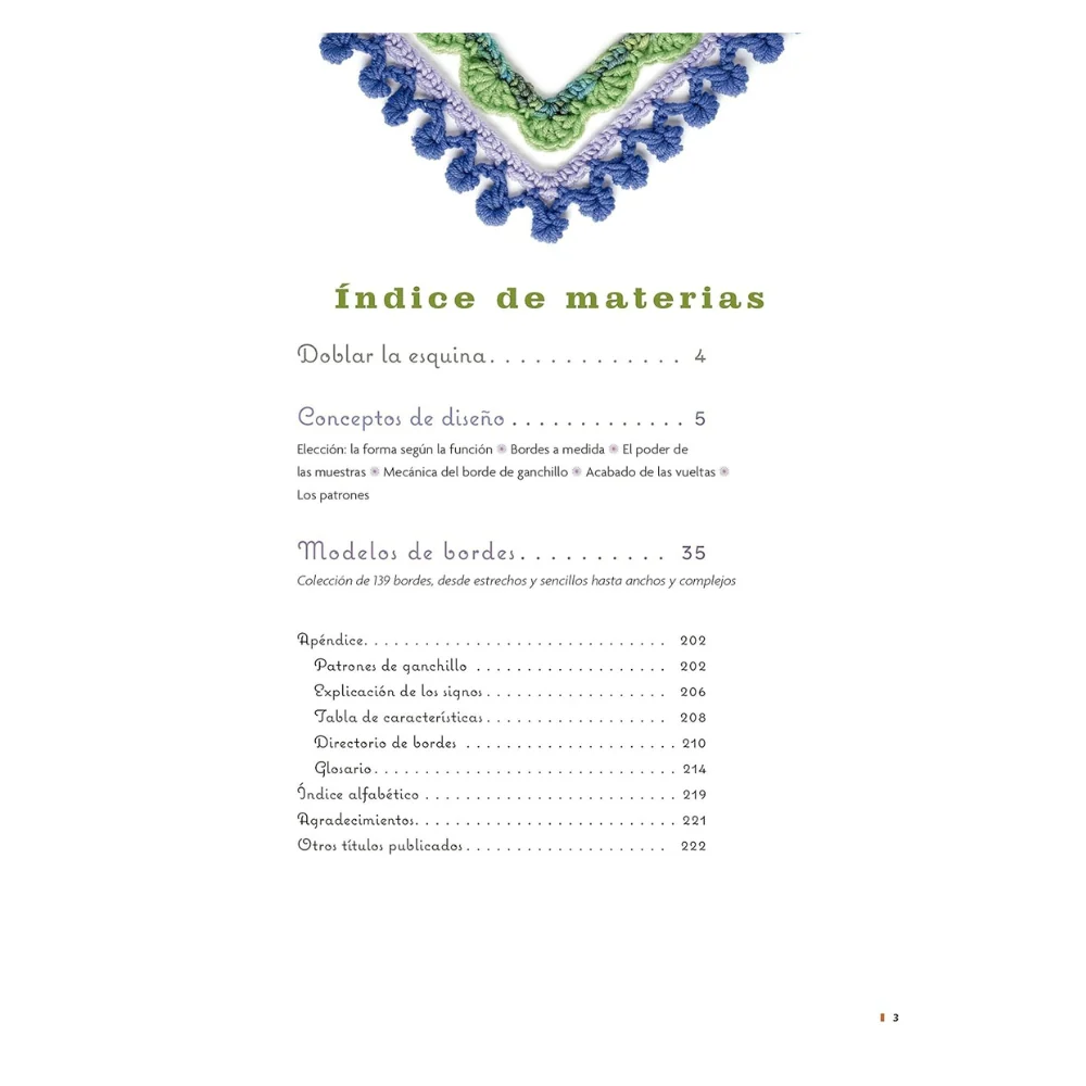 Libro Nuevos Diseños de Bordes de Ganchillo El Drac - Image 3