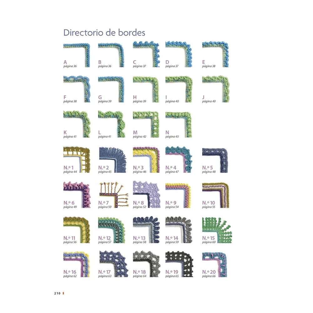 Libro Nuevos Diseños de Bordes de Ganchillo El Drac - Image 4