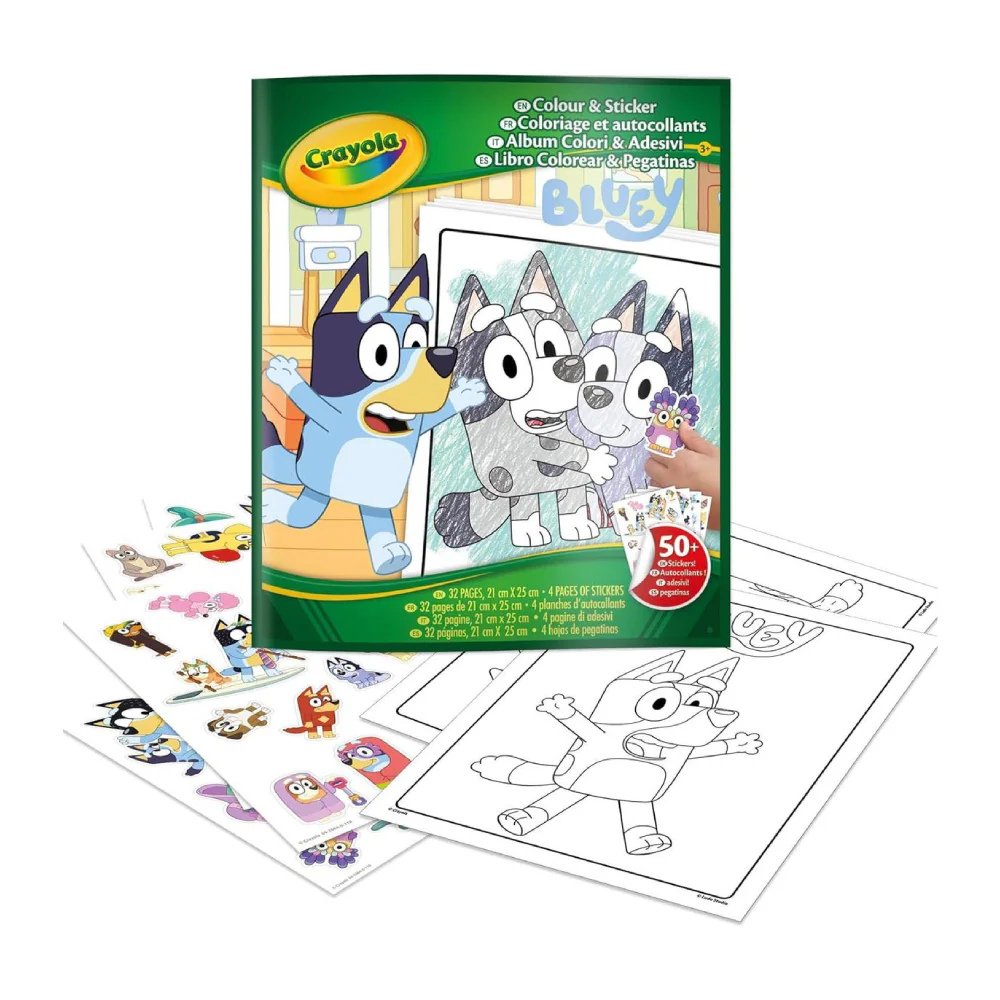 Libro para Colorear Bluey Crayola - Image 2