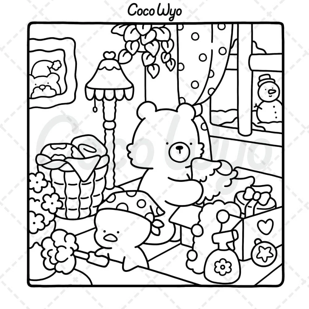Libro para Colorear Comfy Days - Image 2