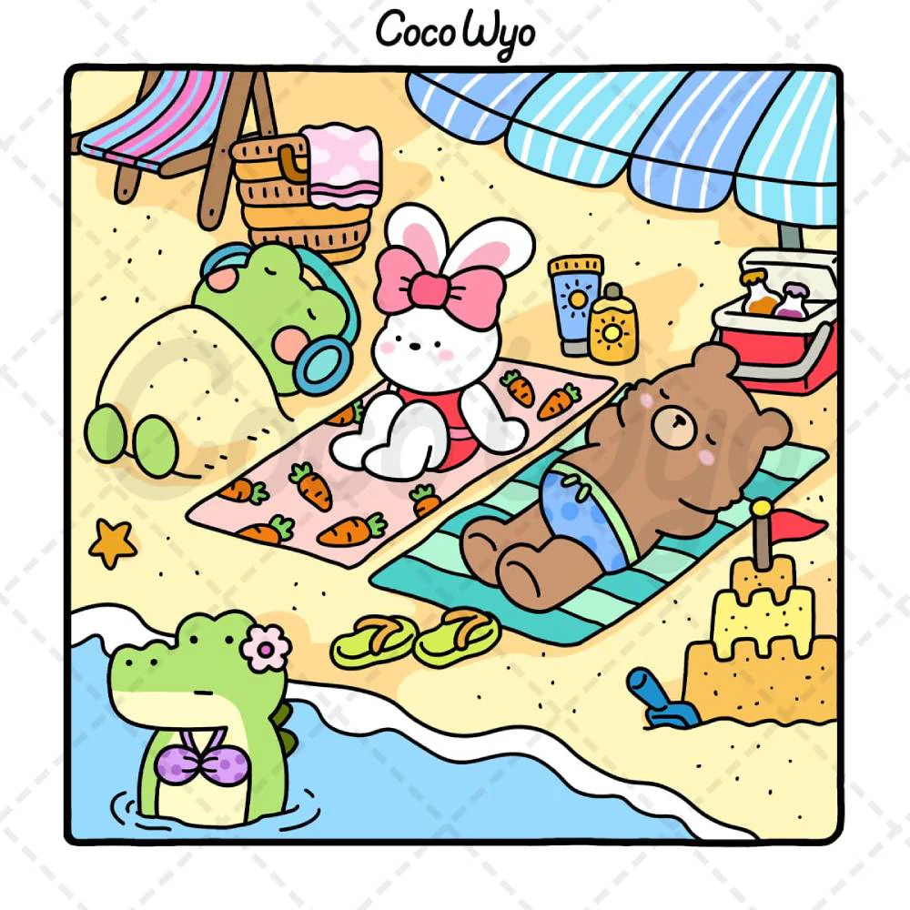 Libro para Colorear Cozy Friends - Image 2