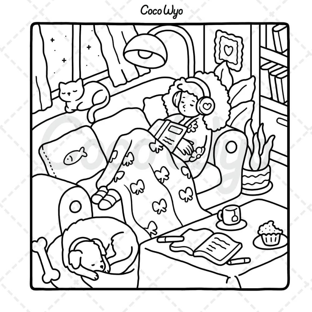 Libro para Colorear Girl Moments - Image 4