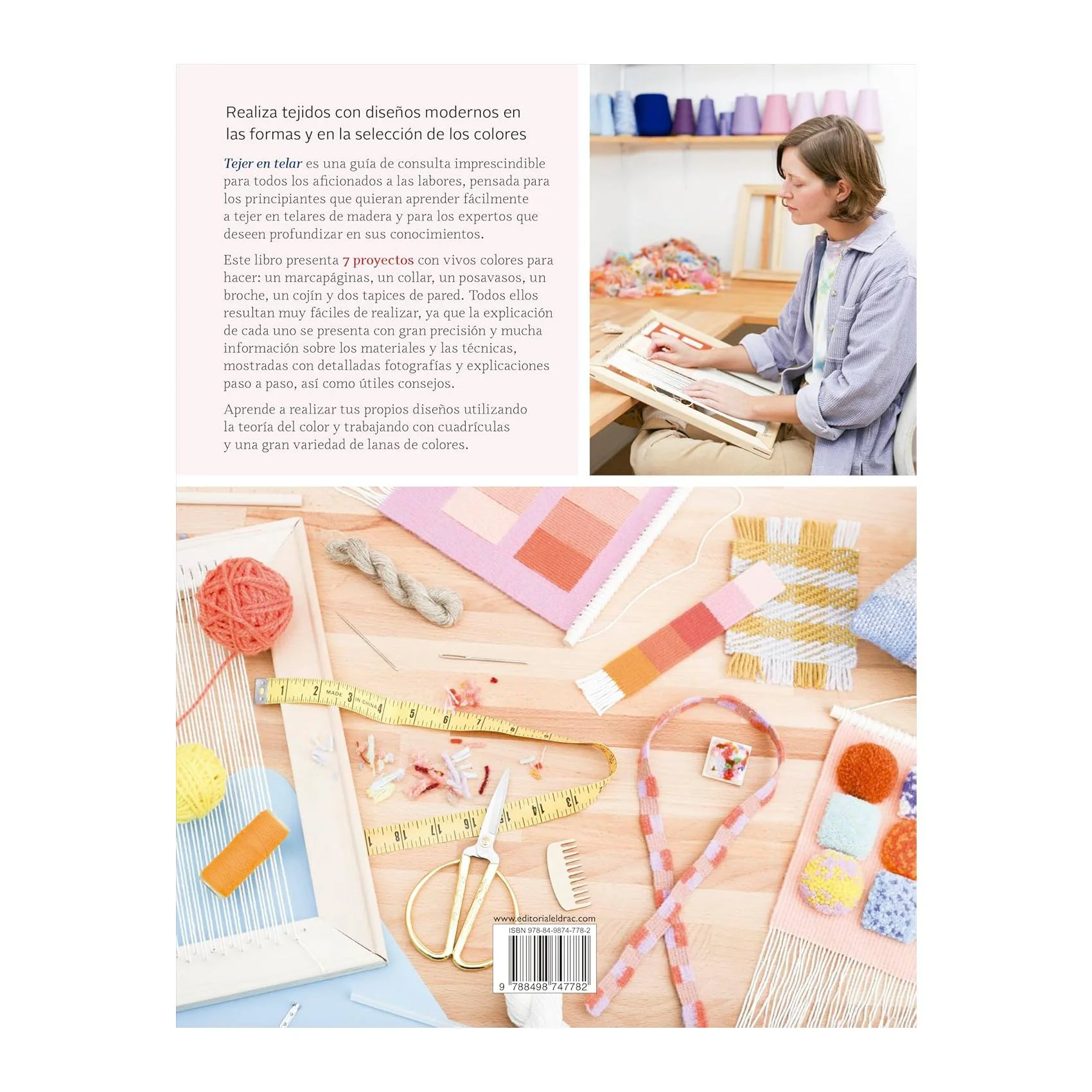 Libro Tejer en Telar Editorial El Drac - Image 3
