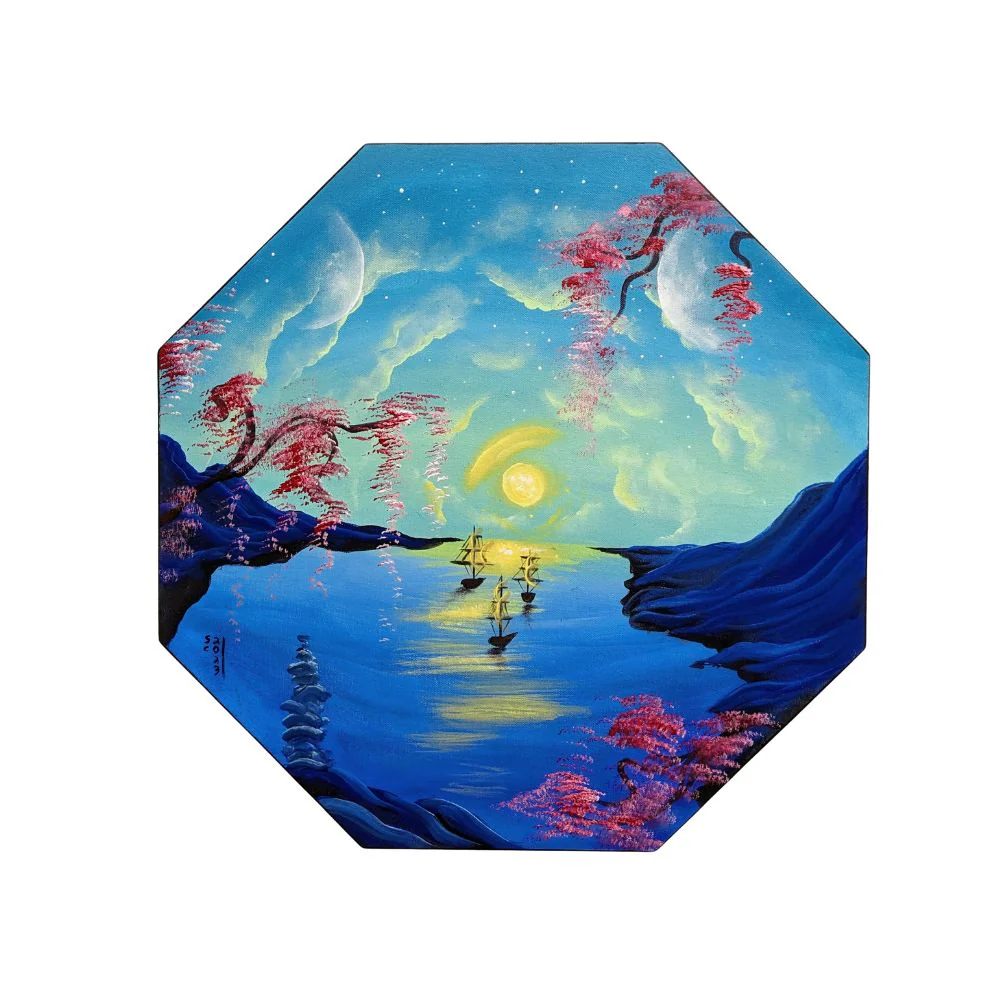 Lienzo Hexagonal 20 cm Layers Of - Image 2