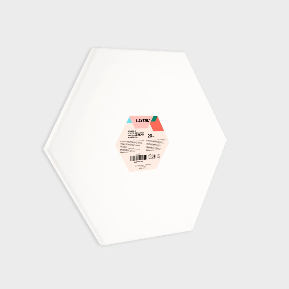 Lienzo Hexagonal 20 cm Layers Of - Image 3