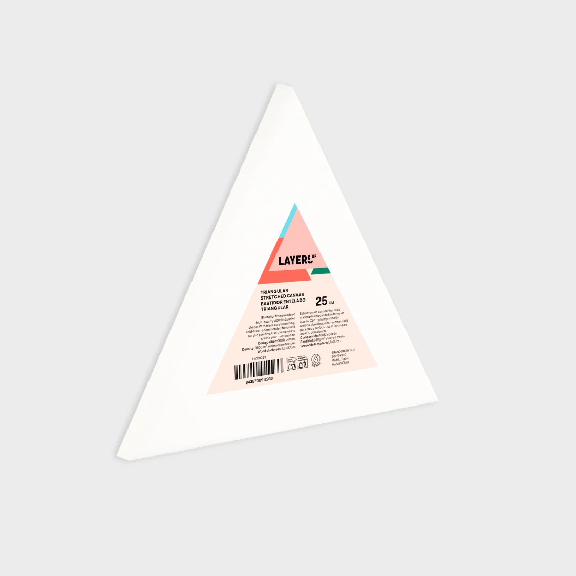 Lienzo Triangular 25 cm Layers Of - Image 4