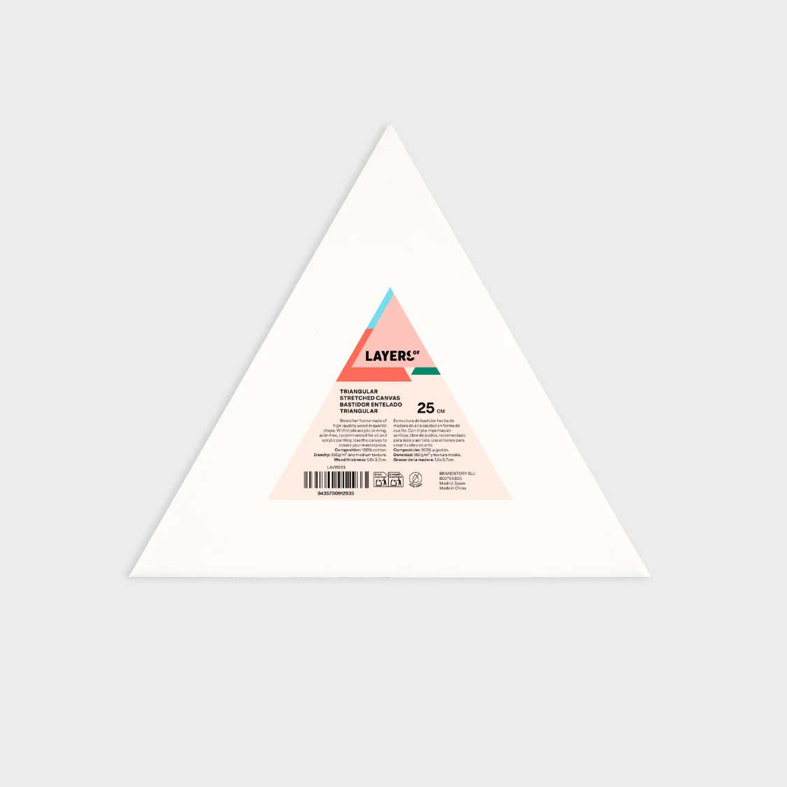 Lienzo Triangular 25 cm Layers Of - Image 5