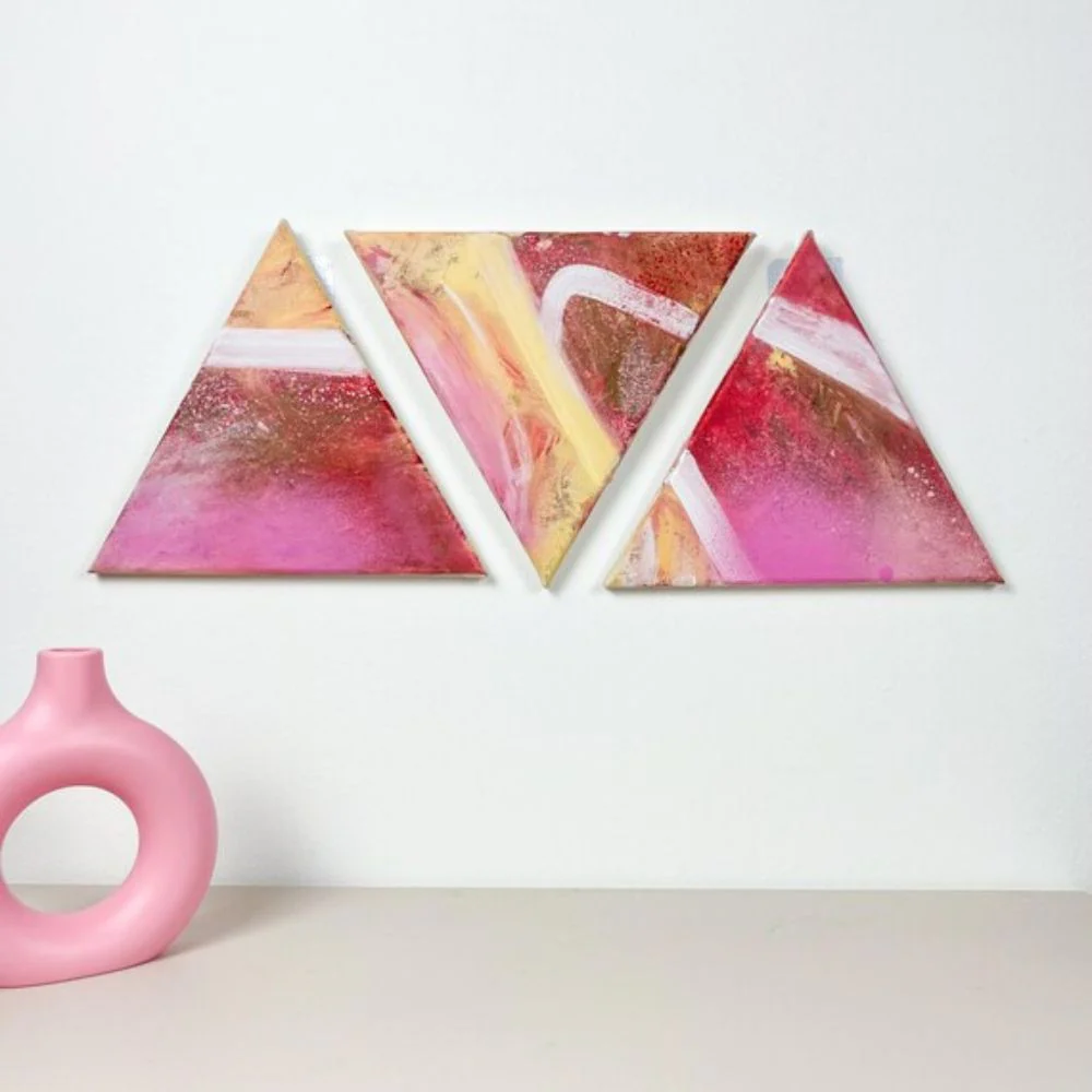 Lienzo Triangular 25 cm Layers Of - Image 6
