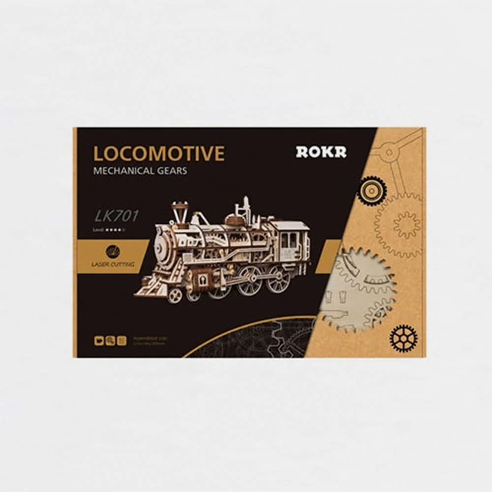 Locomotora de Madera Robotime - Image 2