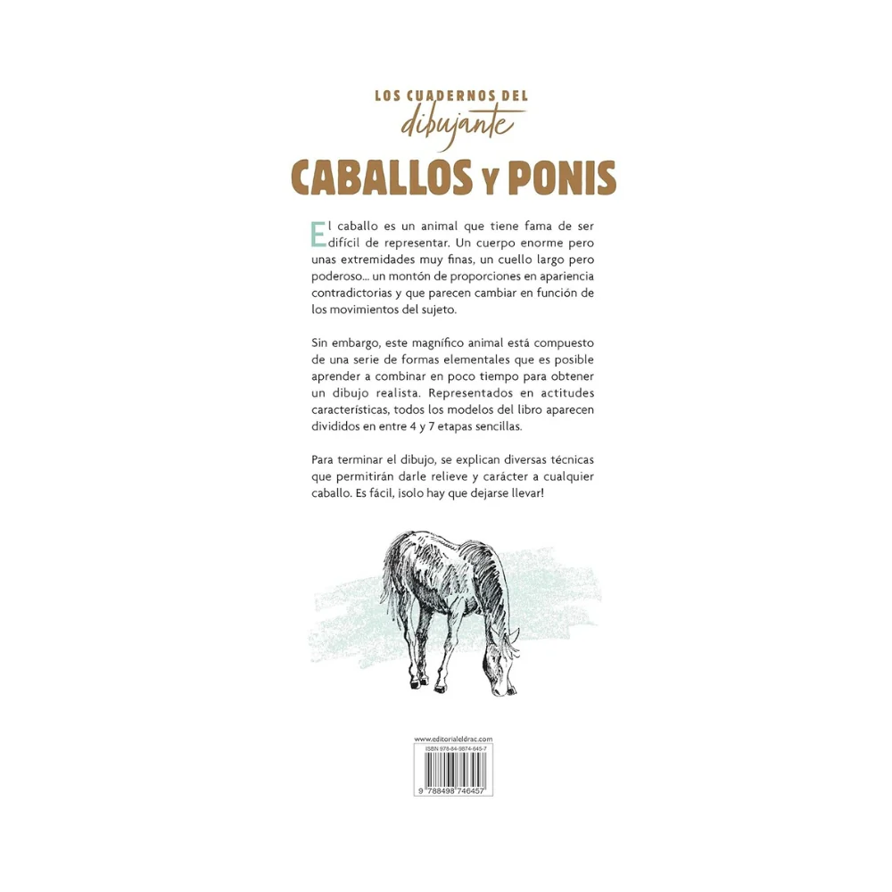 Los Cuadernos del Dibujante: Caballos y Ponis El Drac - Image 2