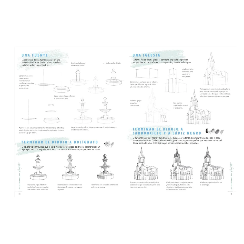 Los Cuadernos del Dibujante: Edificios y Ciudades El Drac - Image 6
