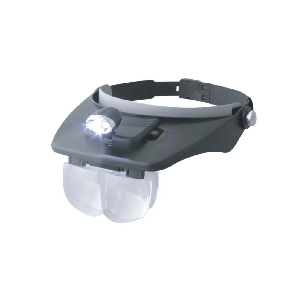 Lupa de Cabeza 4 Lentes y Luz LED DISMOER