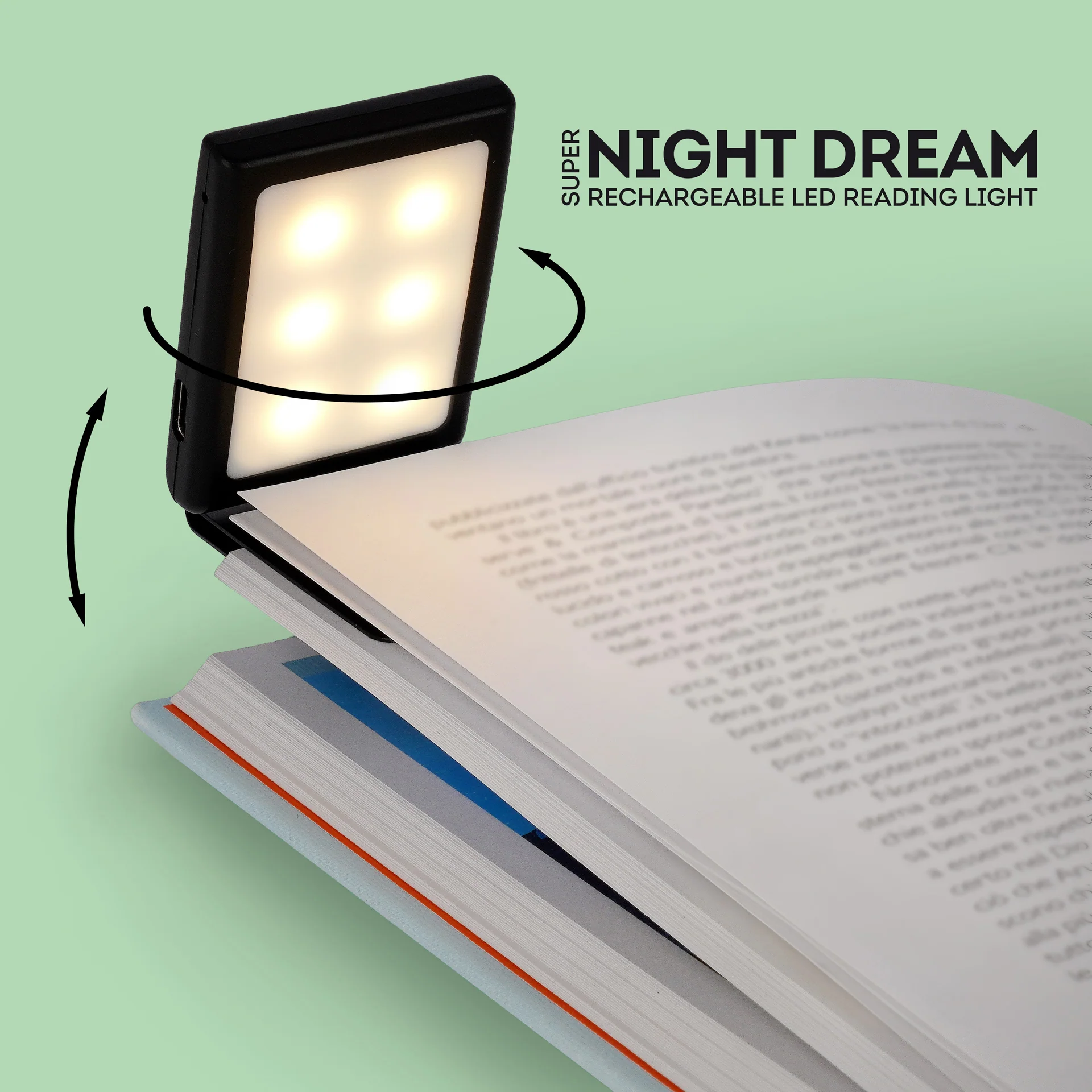 Luz de Lectura Nocturna Recargable Legami - Image 3
