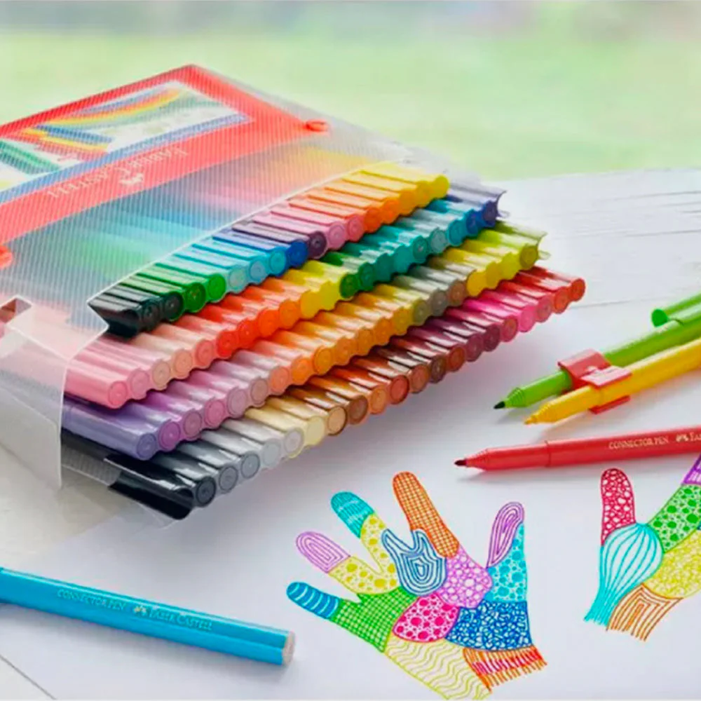Maletín 80 Rotuladores Connector Faber Castell - Image 3
