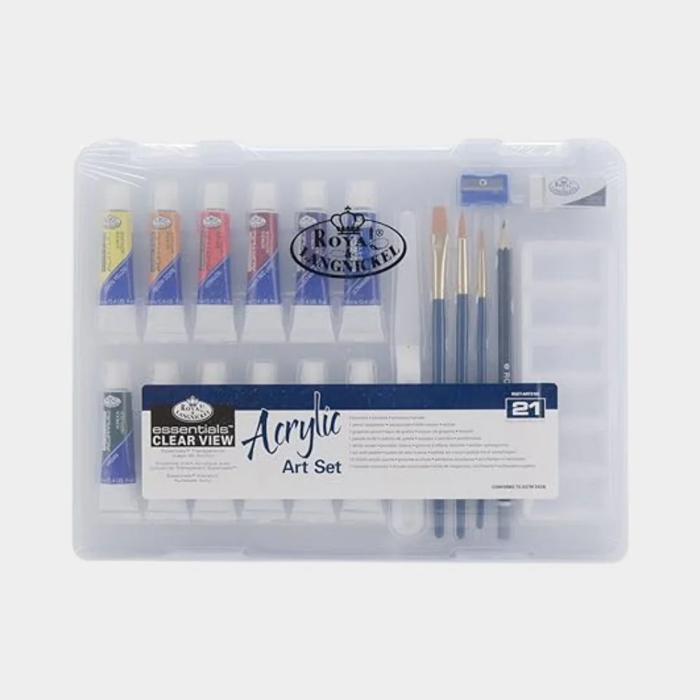 Maletín de Pintura Acrílica 21 piezas de Royal & Langnickel - Image 2