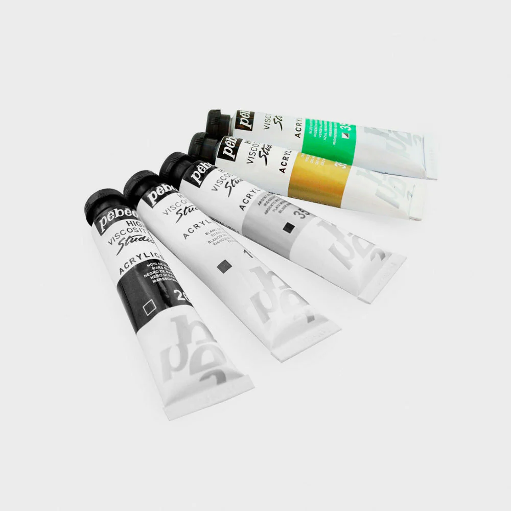 Maletín de Pintura Studio Acrylics Pebeo + Bloc Multitécnica A3 Milbby - Image 9