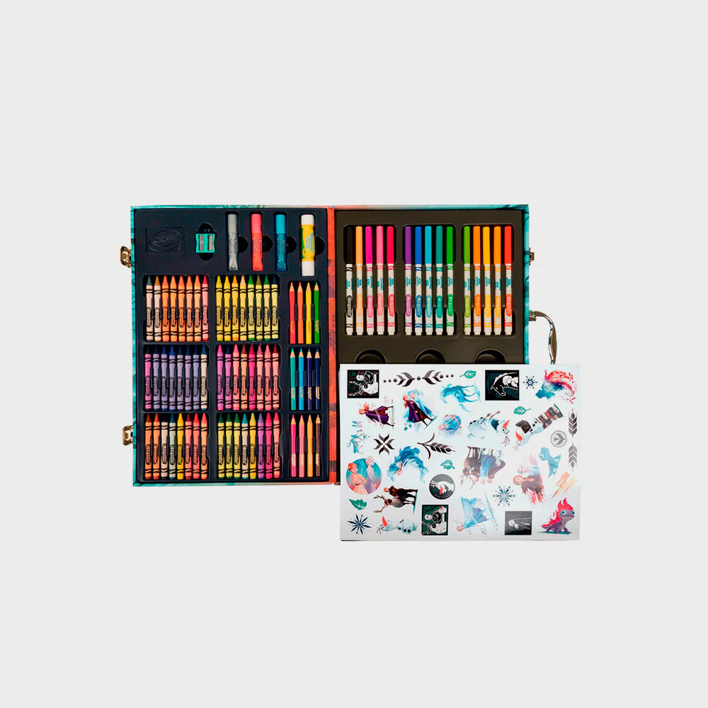 Maletín del Artista para Colorear y Dibujar Frozen II Crayola - Image 2