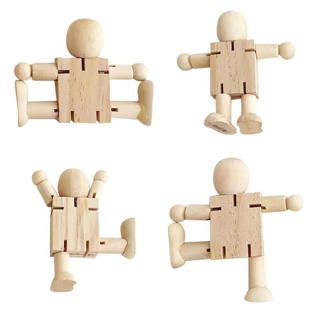 Maniquí de Madera Robot 11 cm Talens - Image 4