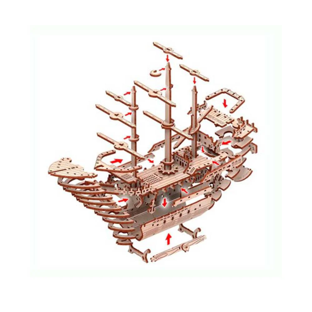 Maqueta 156 Piezas Barco Pirata Mad Treasure - Image 2