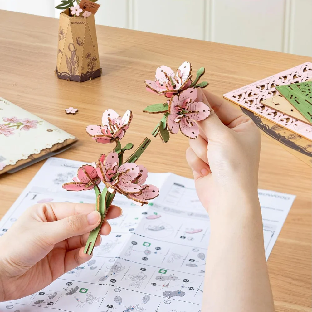 Maqueta Madera Sakura Robotime - Image 2