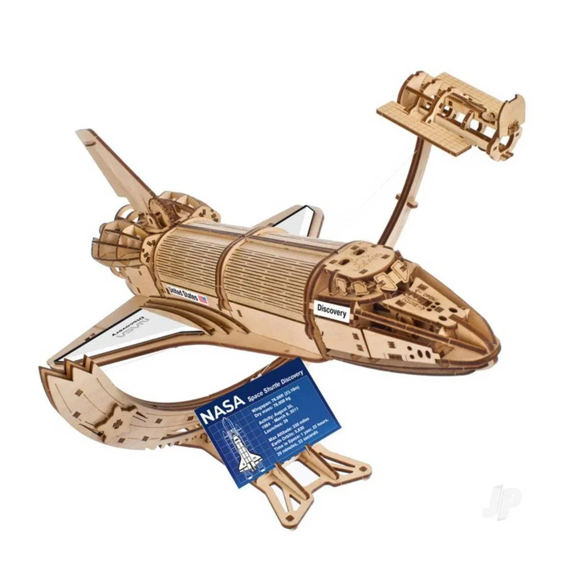 Maqueta Madera Transbordador Espacial Discovery NASA - Image 3