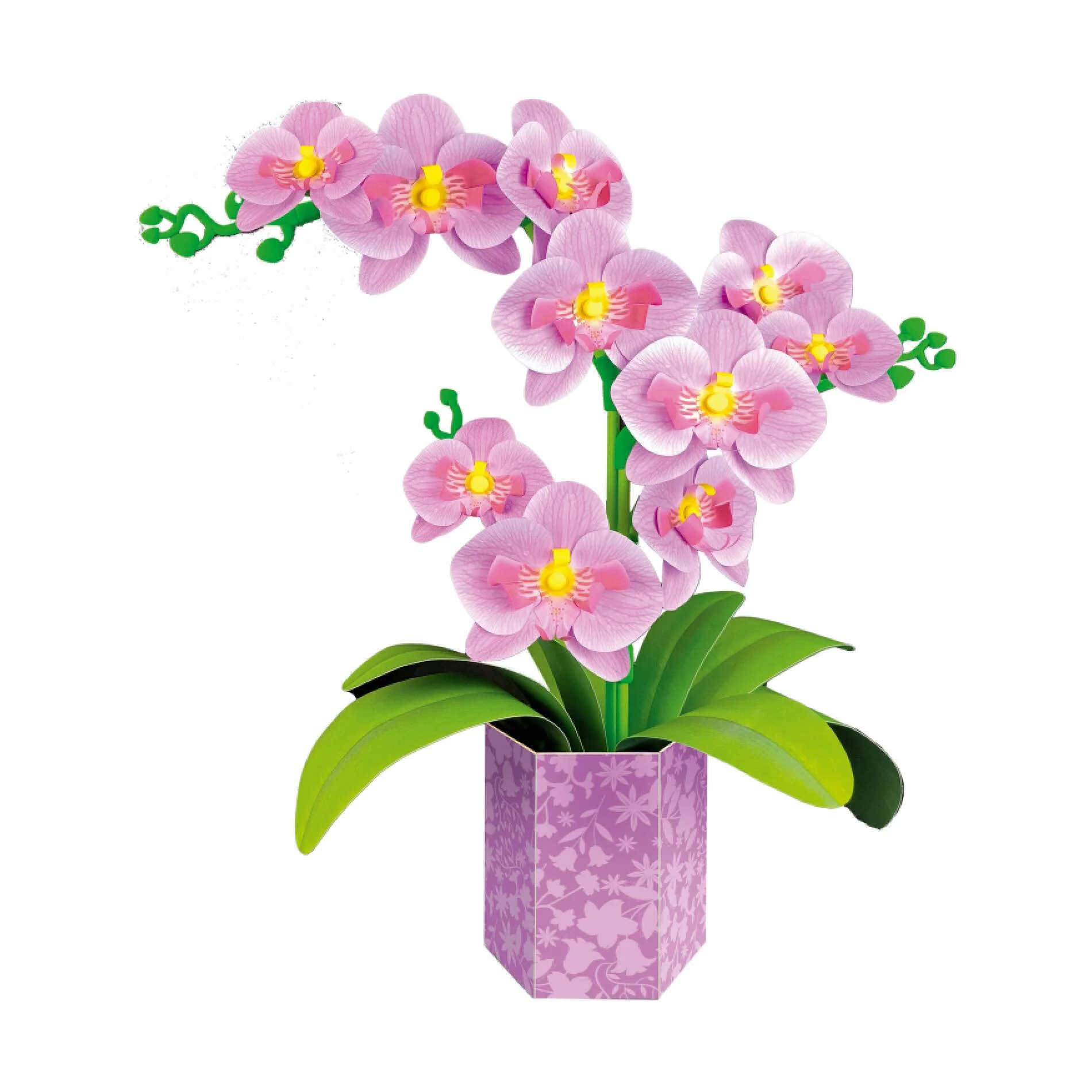 Maqueta Orquídea Floral Art + Regalo Puzzle Educa - Image 4