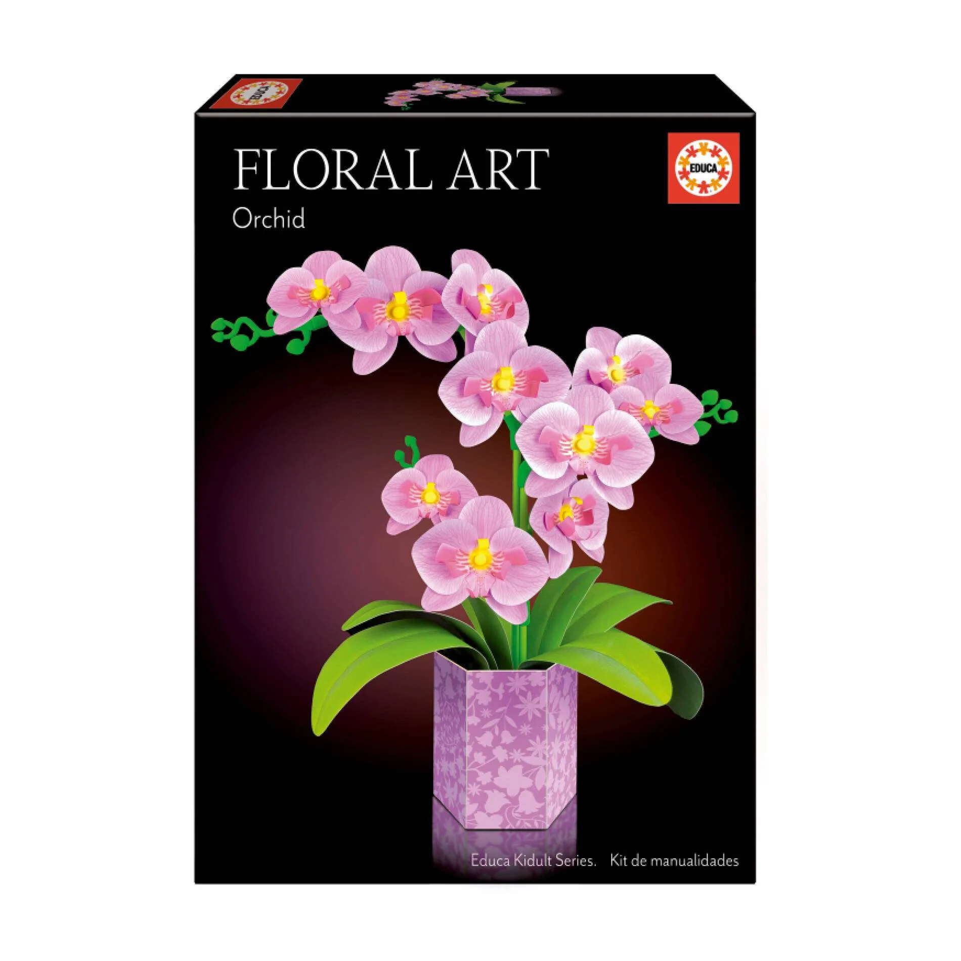 Maqueta Orquídea Floral Art + Regalo Puzzle Educa - Image 5
