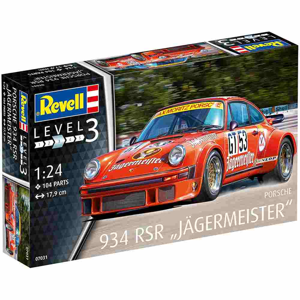 Maqueta Porsche 934 RSR Jagermeister Revell - Image 8