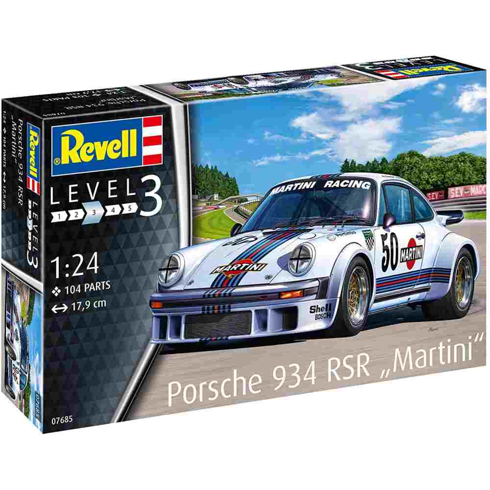 Maqueta Porsche 934 RSR Martini Revell - Image 8