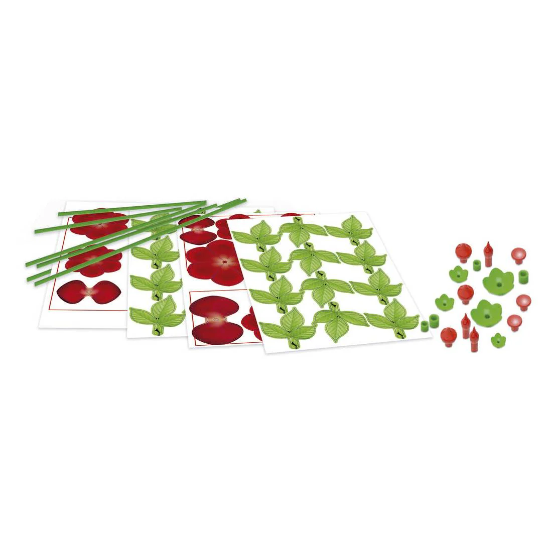 Maqueta Rosas Floral Art + Regalo Puzzle Educa - Image 3